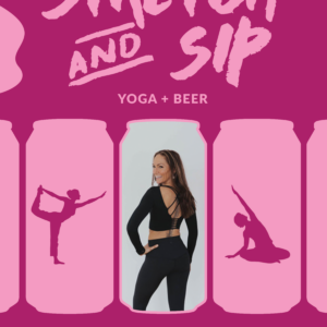 A session of yoga lead by Sarah Thibault of Peak Wellness and an OBC beer, Wild Maine Vodka Seltzer or guest cider for $25!